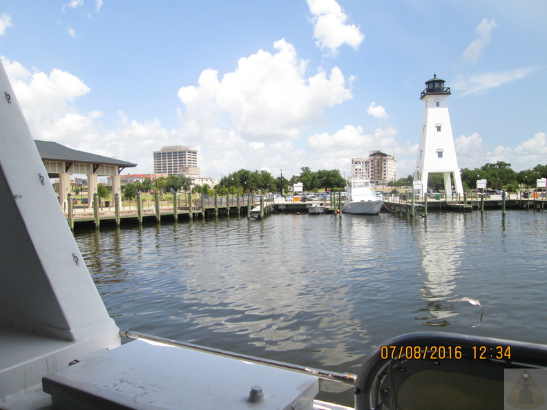 Boat Excursion-Gulfport to Ship Island, MS-July 8 2016