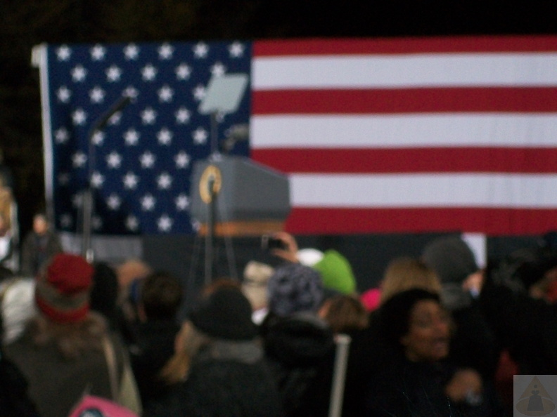 Obamas in Des Moines-November 2012